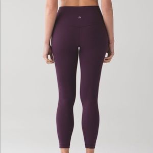 Dark purple lululemon leggings